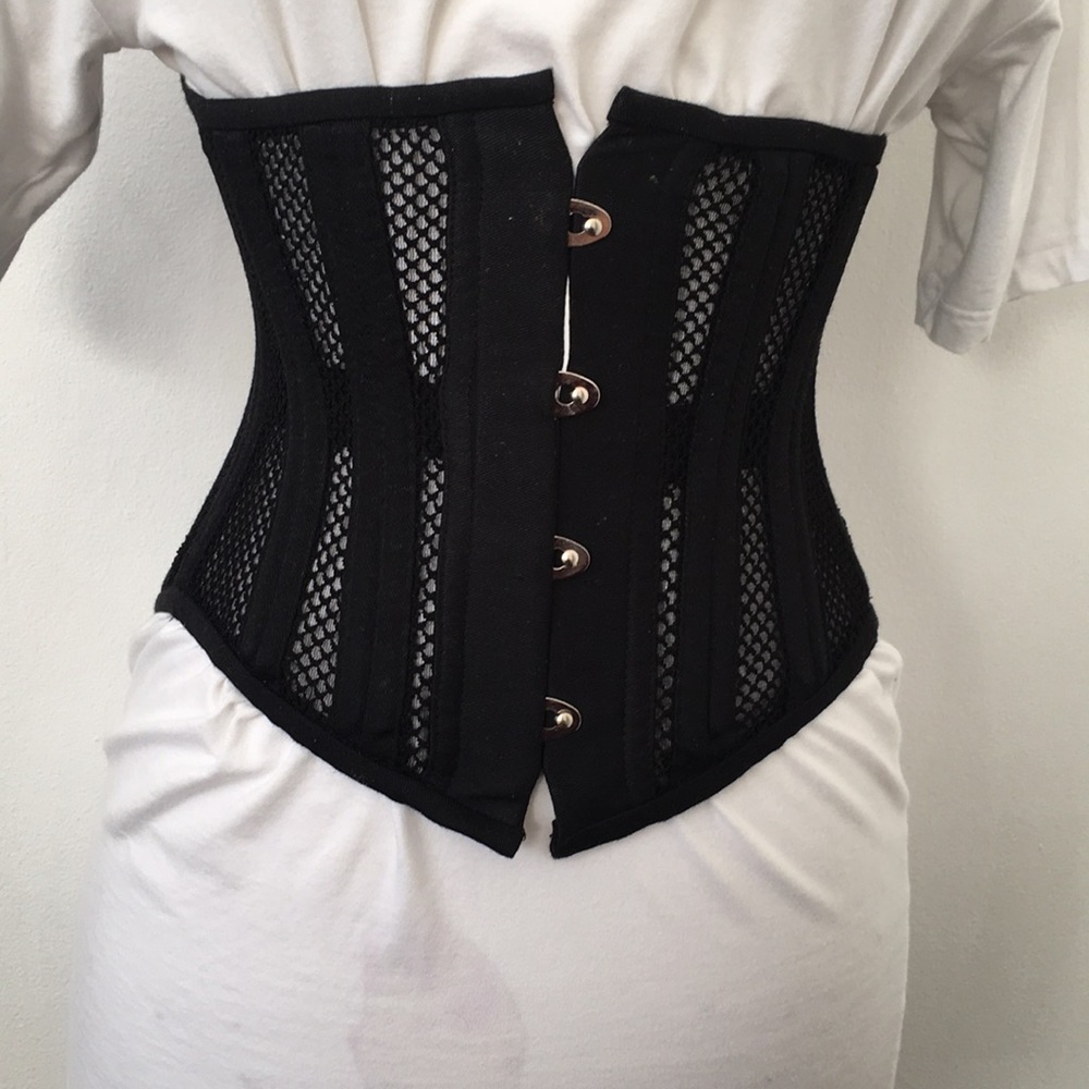 Camellias heavy duty corset